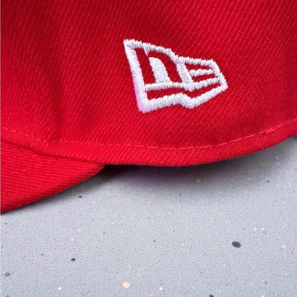 Supreme Jesus Piece S Logo New Era 'Red' - Picture 4 of 6